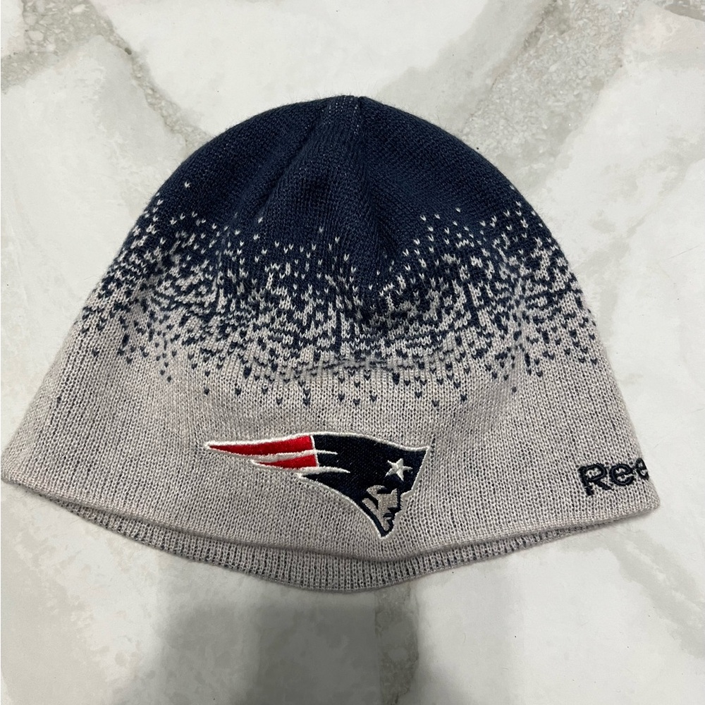 Vintage Reebok Patriots beanie